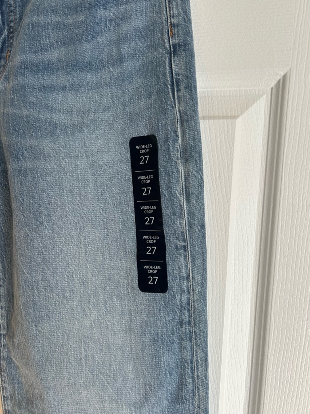 J.Crew Wide-leg cropped jean in all-day stretch size 27 - Picture 3 of 5